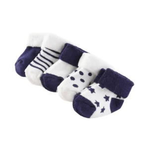 Unisex 5 Pairs Cotton Baby Newborn