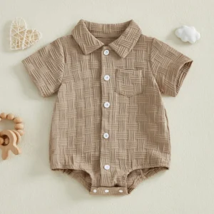Toddler Boy Short Sleeve Romper