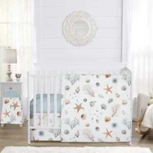 4-Piece Baby Crib Bedding Set