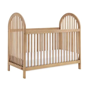 Everlee 3-in-1 Island Crib, Honey Wood